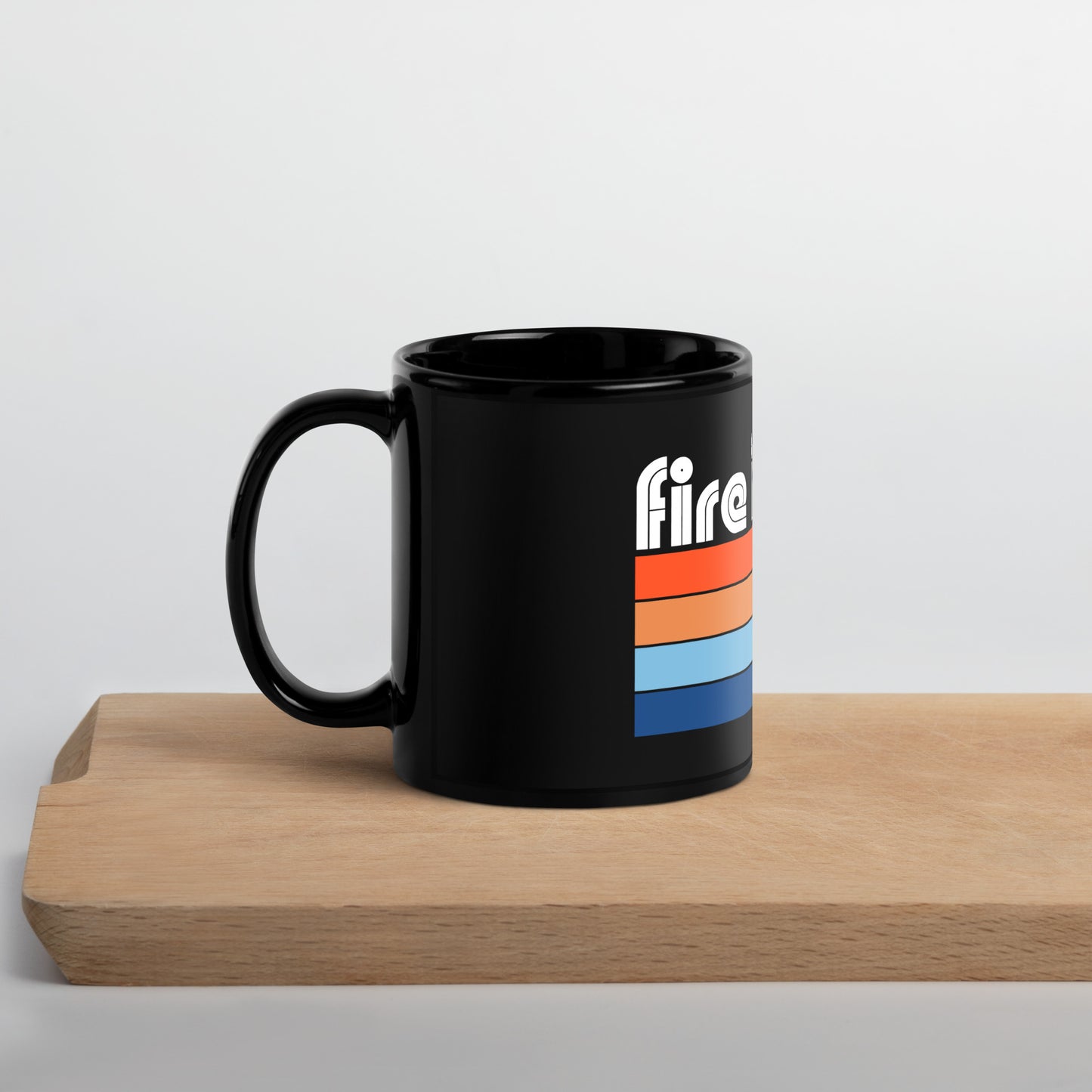 Black Glossy Mug