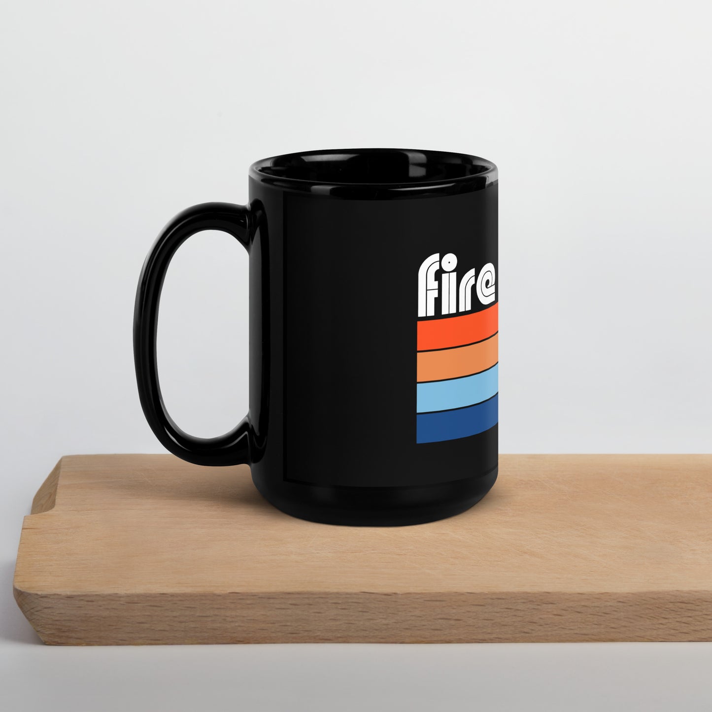 Black Glossy Mug