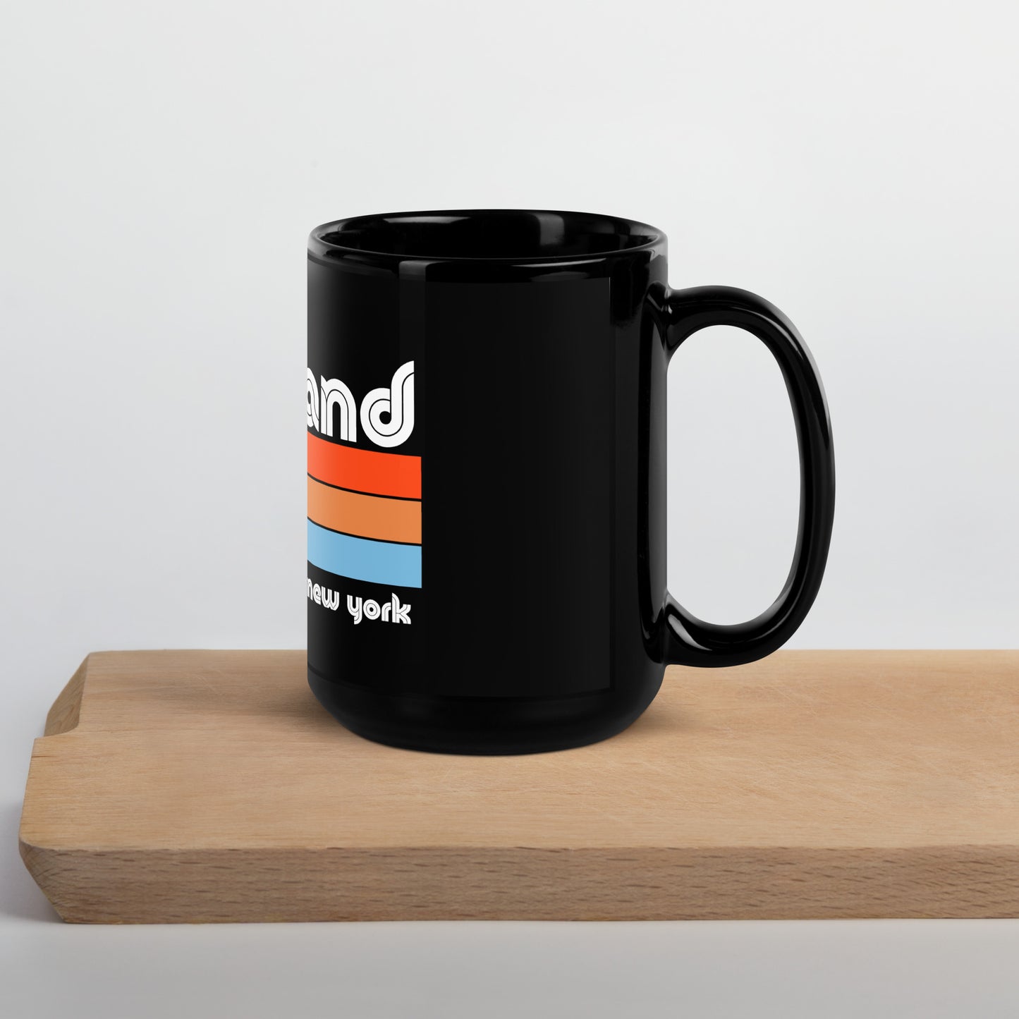 Black Glossy Mug